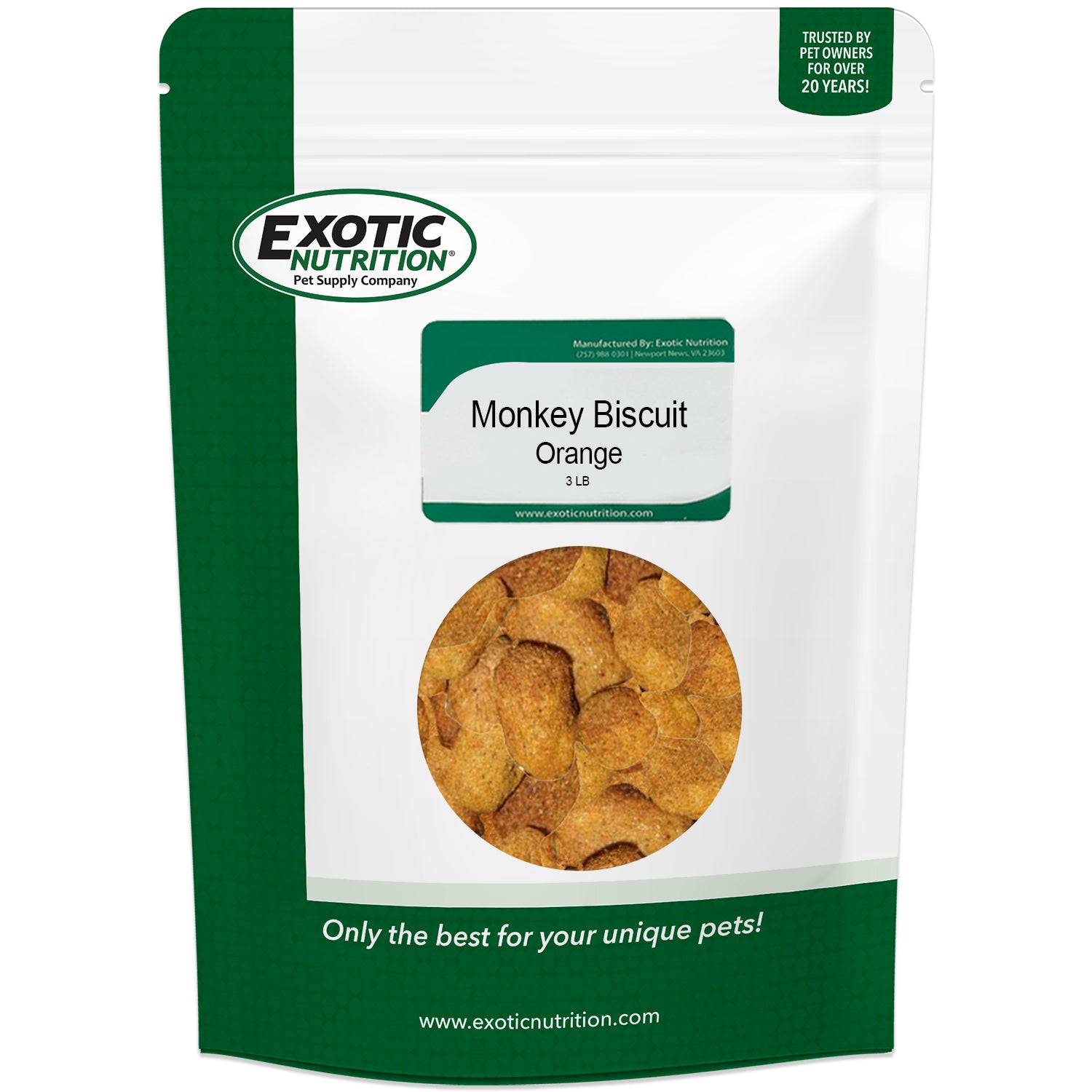 Monkey Biscuits - Crunchy Banana Flavored Treats for Pets - Perfect for Training, Rewards & Snack Time