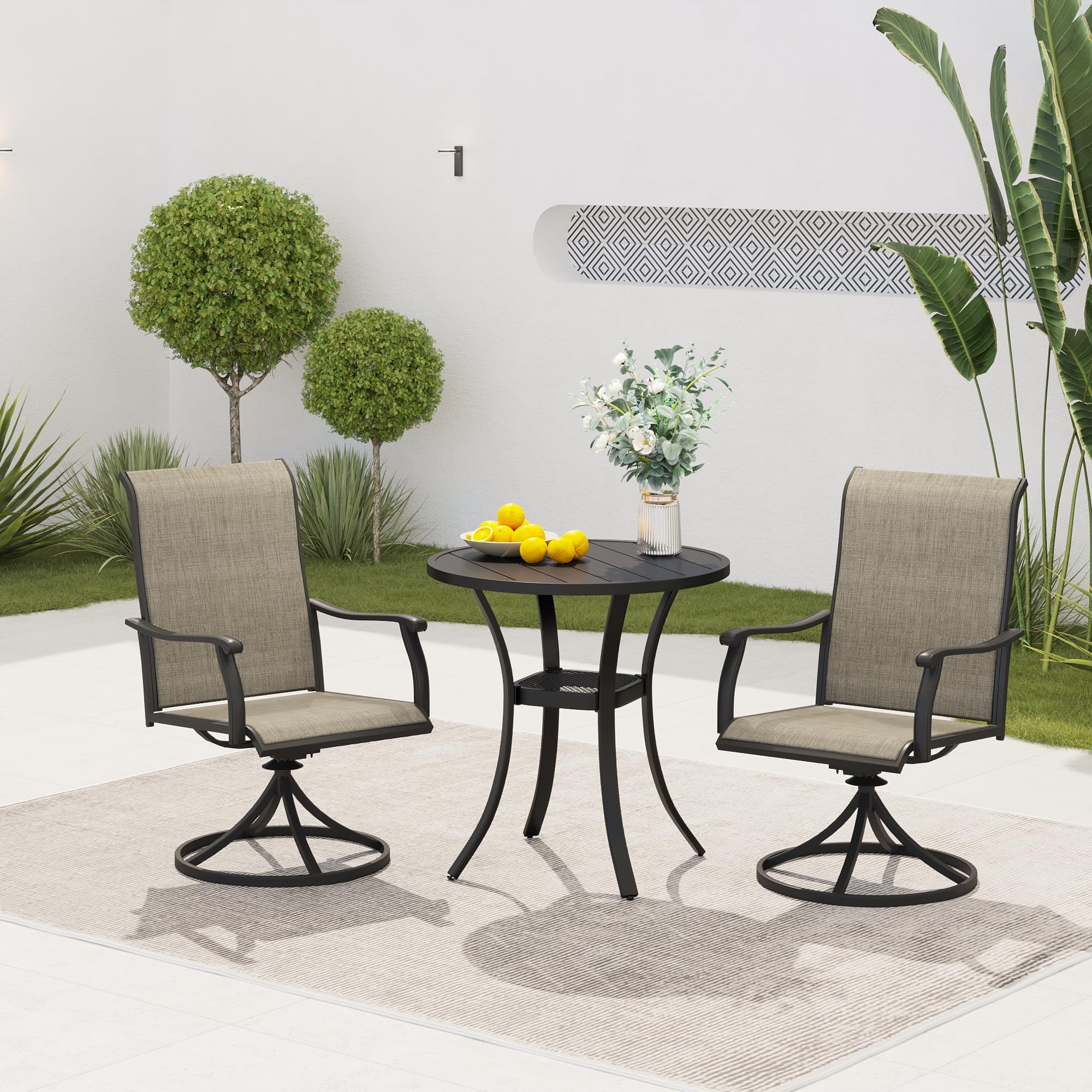 VICLLAX 3-Piece Outdoor Bistro Set - 27.6