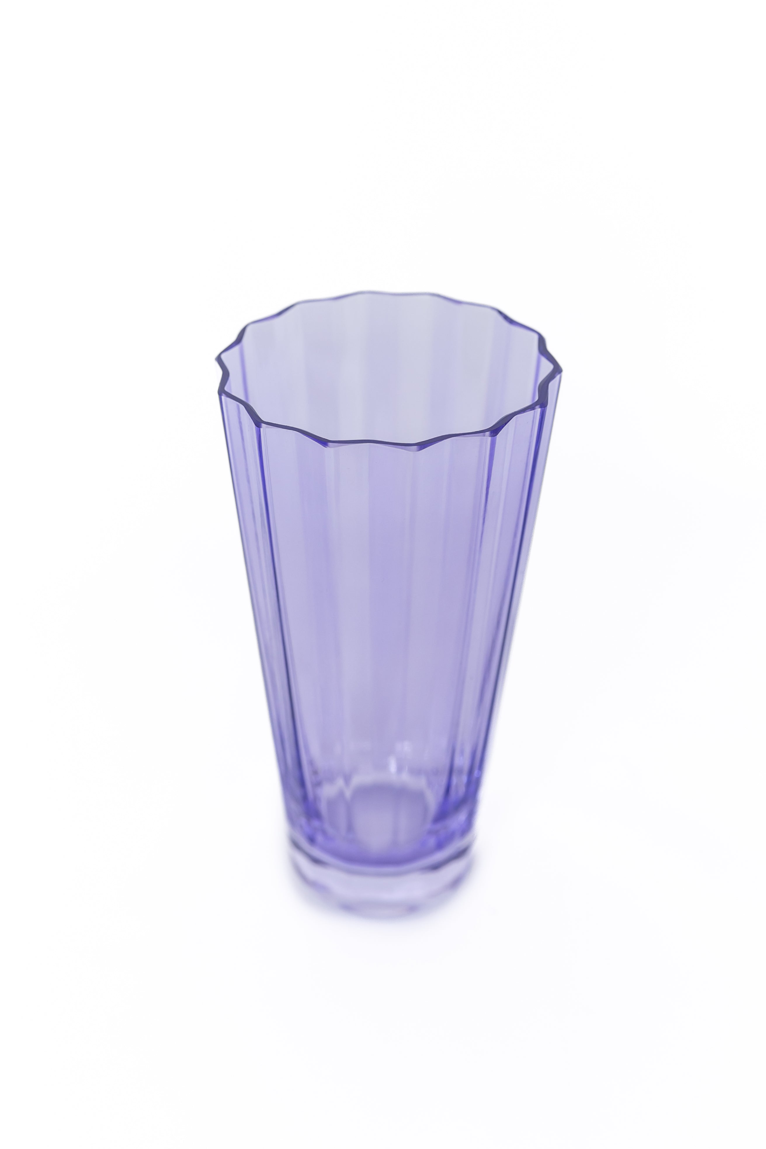 Estelle Colored Sunday Highball Glasses Set of 2 - Elegant Lavender Drinking Glasses for Cocktails, Juice & Iced Tea - Perfect for Home Bar, Parties & Gifts