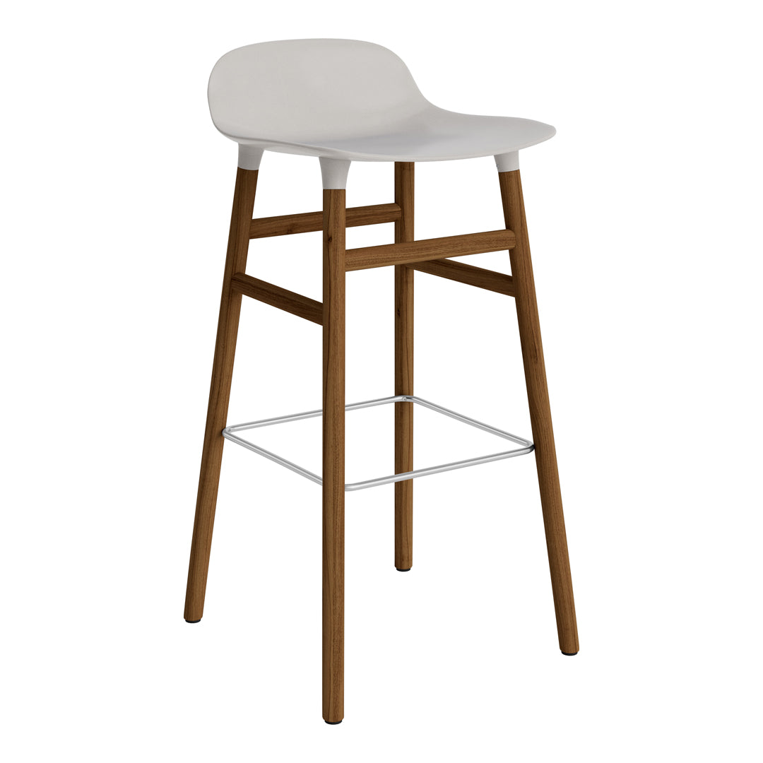 Modern Wooden Bar Stools with Sturdy Wood Legs - Perfect for Kitchen Islands, Home Bars & Dining Counter Seating