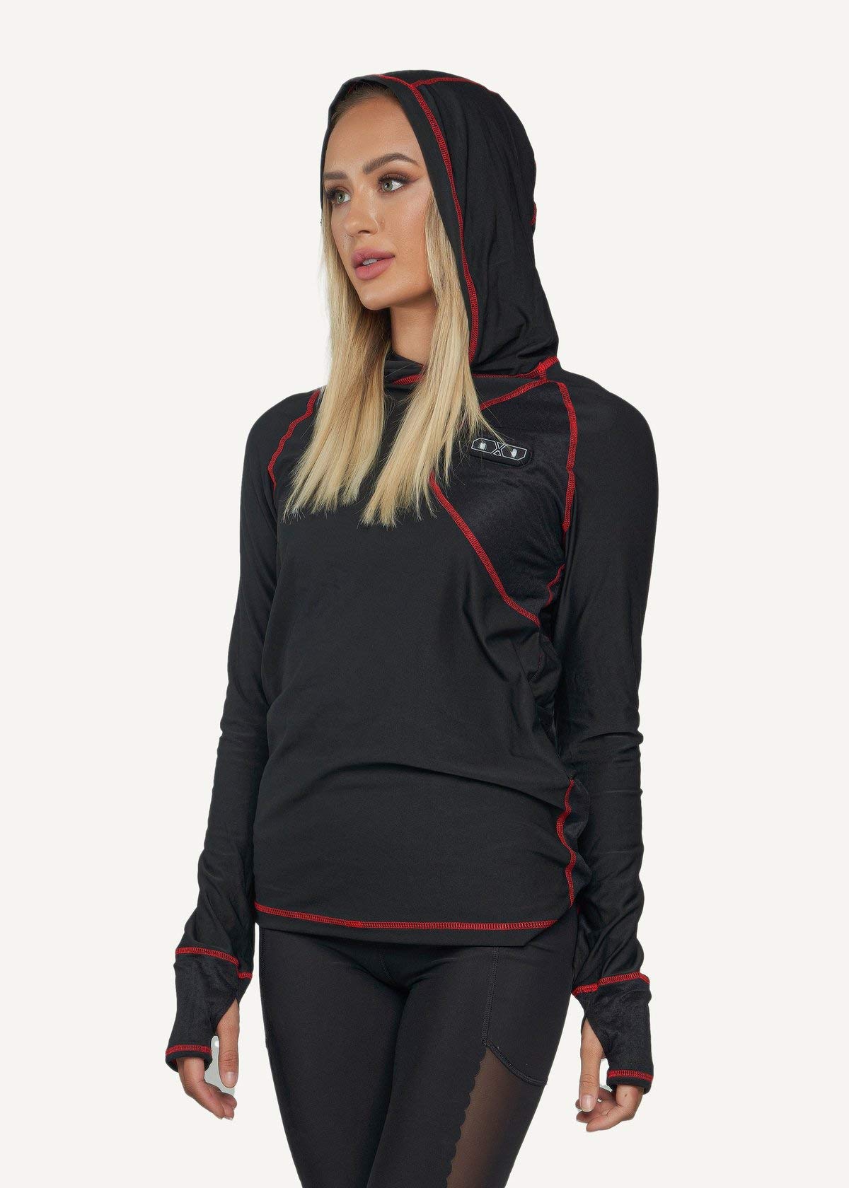 Heated Skin-Fit Thermal Base Layer - Breathable Long Sleeve Shirt for Men & Women | Winter Sports, Outdoor Activities, Fishing, Hunting, Skiing, Snowboarding | Cold Weather Workout & Layering Essential