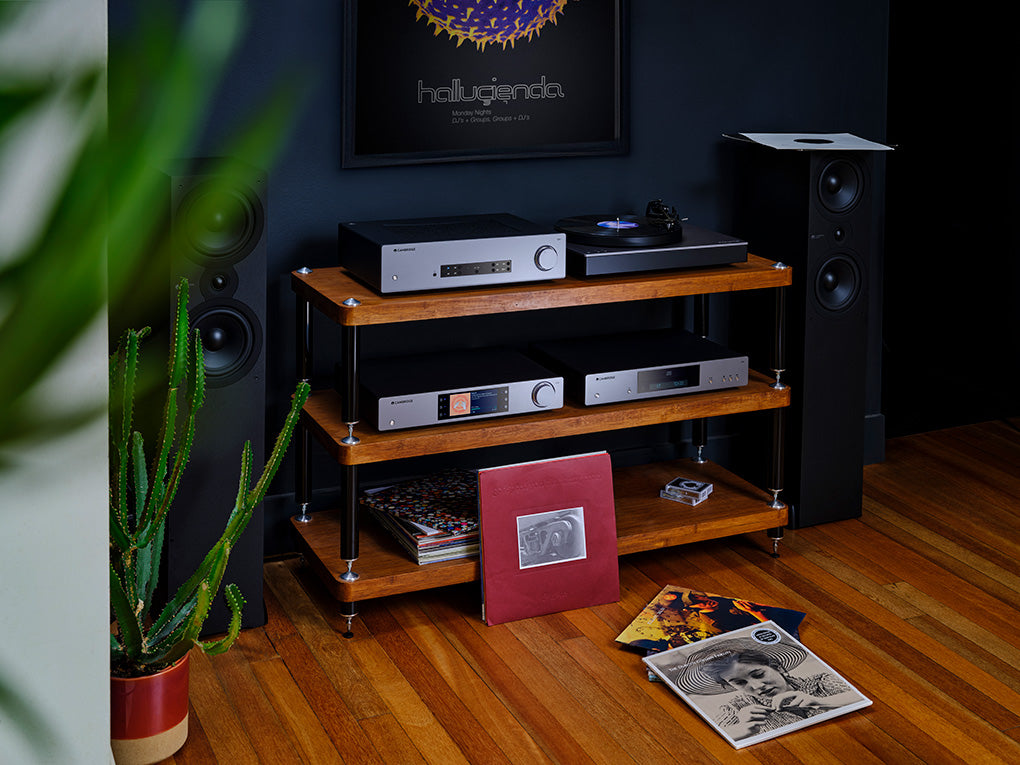 Cambridge Audio CXN100 Network Music Player - High-Resolution Wireless Streaming, Lunar Grey | Perfect for Home Audio Systems & Multi-Room Setup