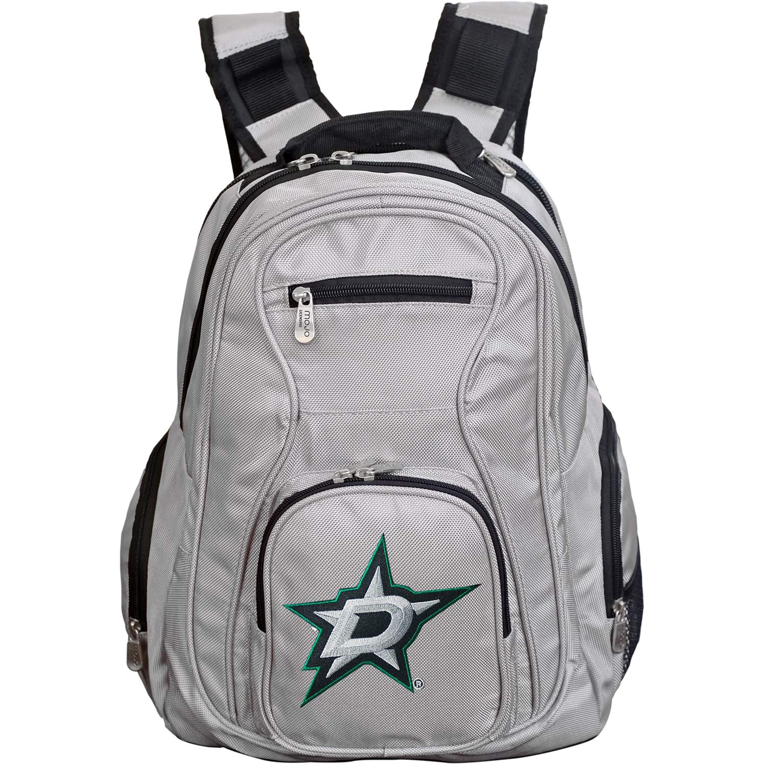 Denco NHL Voyager 19-Inch Laptop Backpack - Grey | Water-Resistant & Durable for School, Work & Travel | Fits 15-19 Inch Laptops