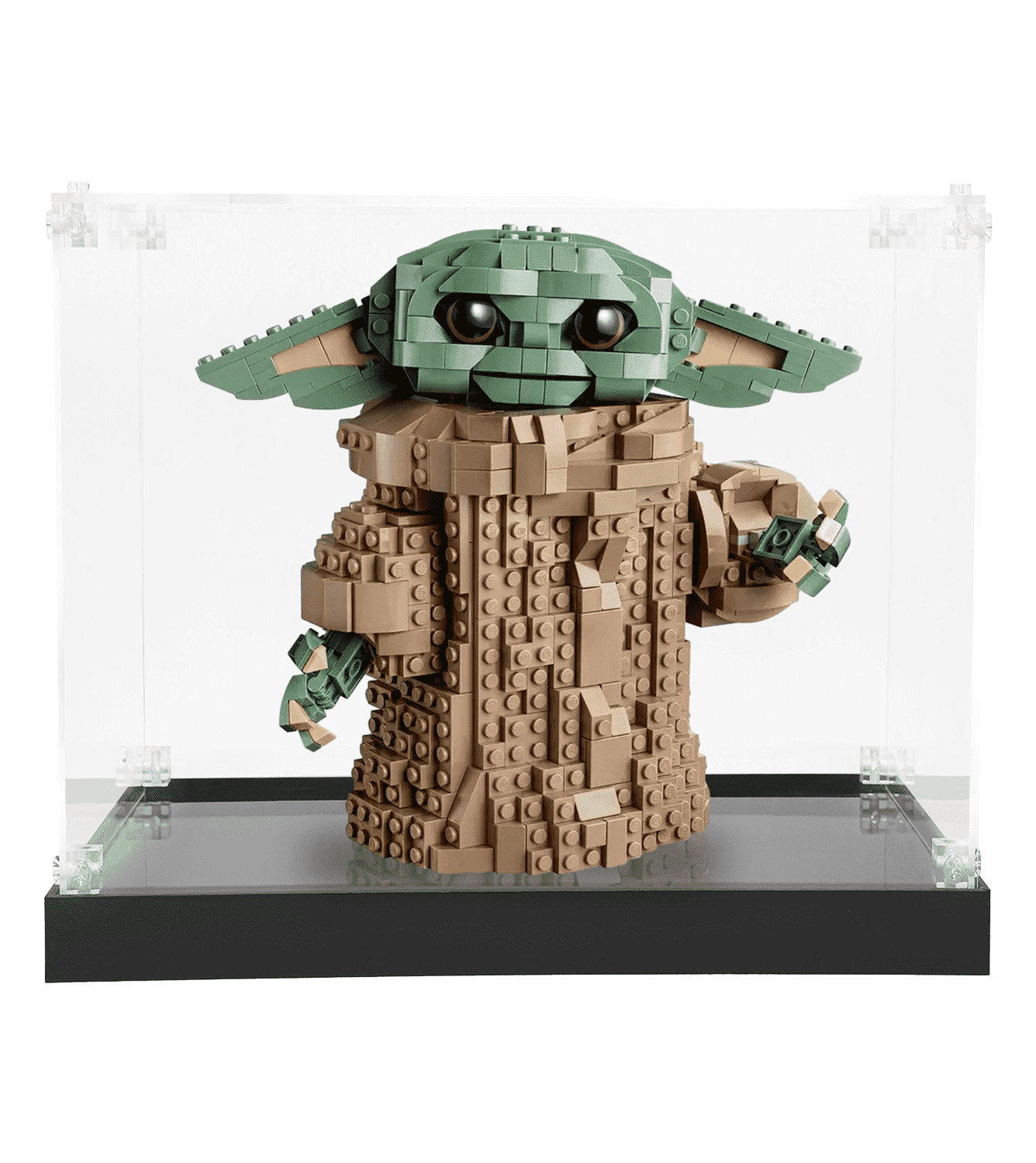 LEGO Star Wars The Mandalorian The Child 75318 Display Case - Protective Showcase for Collectible LEGO Sets - Perfect for Home Decor, Office Display & Gift for Star Wars Fans
