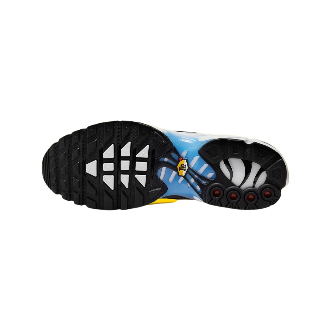 Nike Air Max Plus Running Shoes - Poseidon Blue/University Gold/White for Men | Comfortable Cushioned Sneakers for Running, Gym & Casual Wear