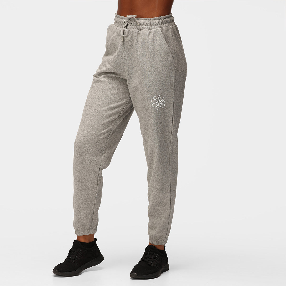 TKB Grey Unisex Joggers - Comfortable Casual Sweatpants for Men & Women | Perfect for Running, Gym, Lounge & Travel