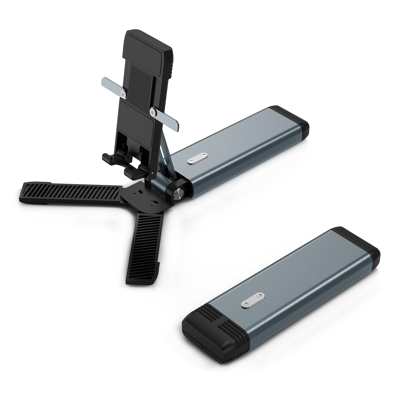 Foldable Phone Stand Holder - Adjustable & Anti-Slip Portable Cell Phone Stand for iPhone Samsung - Perfect for Home Office, Travel, and Outdoor Use