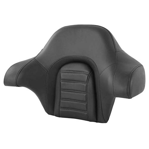 King Chopped Tour Pack Trunk Wrap Backrest Pad for Harley Road King, Street Glide, Road Glide & Tri Glide (2014-2022) - Comfortable Motorcycle Seat Cushion for Long Rides & Road Trips