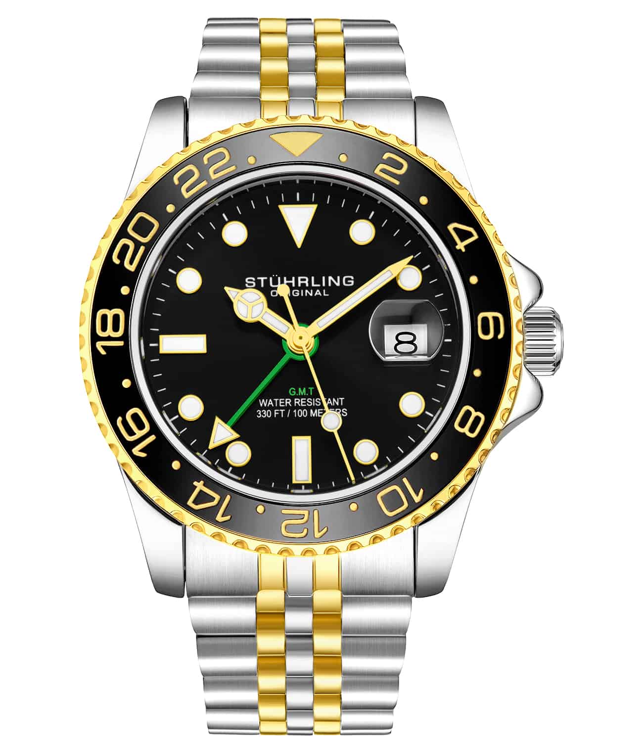 Black Dial/Rose Case/Rose Bracelet