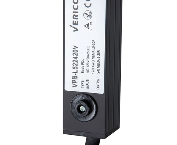 20A Vertical Rack Mount PDU - 100-120V, 1.9kW Power Distribution Unit with NEMA 5-20R Outlets | Ideal for Server Racks, Data Centers & Network Equipment