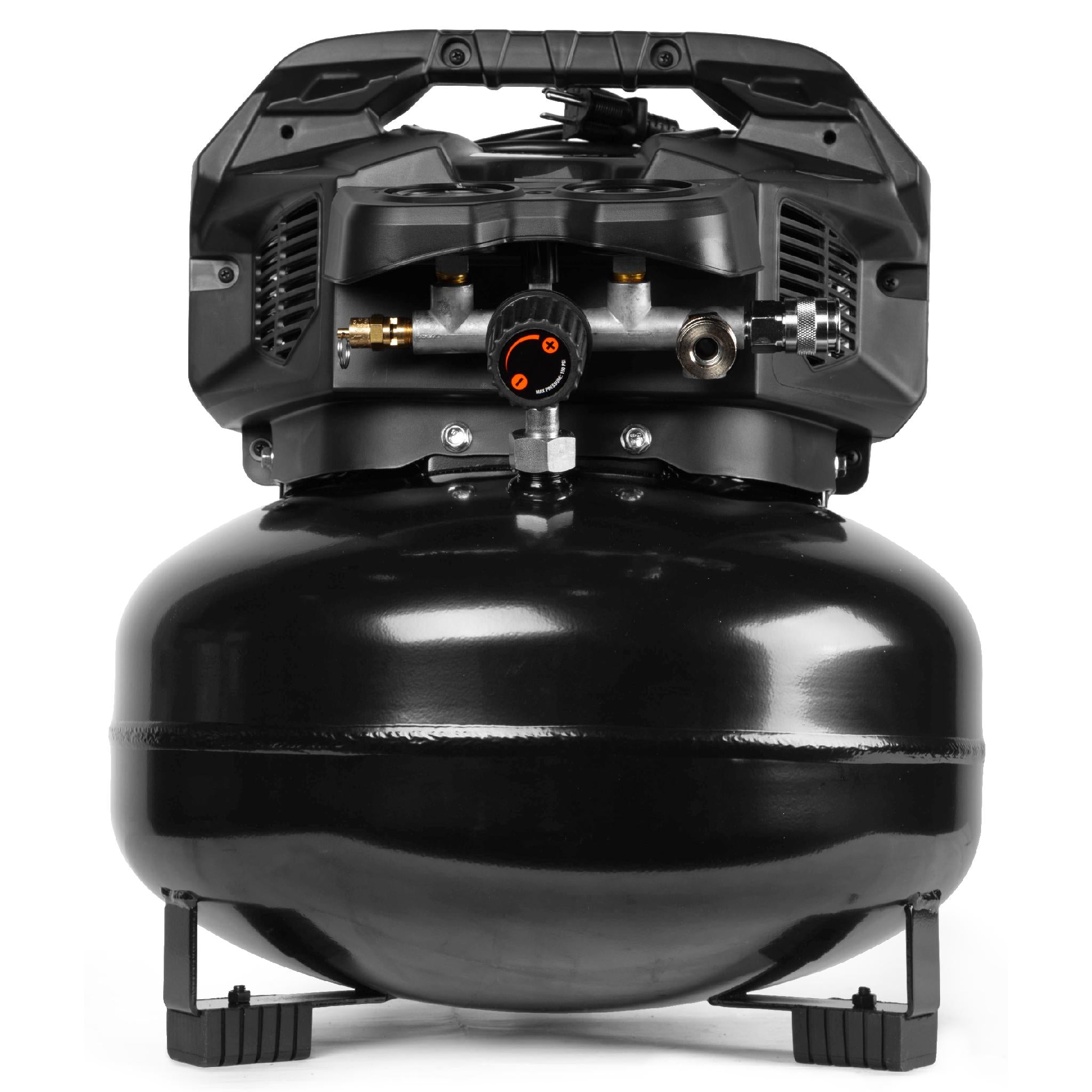WEN AP6092 6 Gallon Oil-Free Pancake Air Compressor - Portable & Quiet for Home DIY, Nail Guns, Inflating Tires & Air Tools