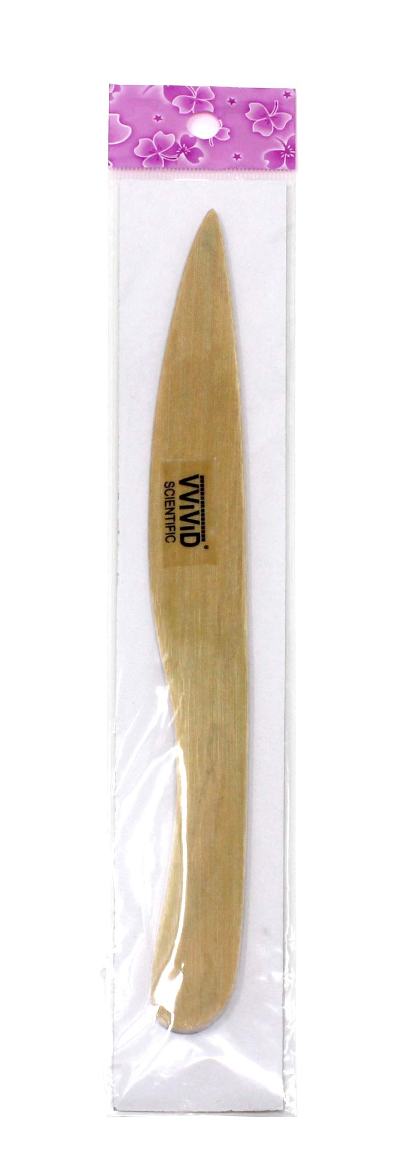 VViViD Lightweight Natural Bamboo Scoring and Creasing Tool - Perfect for Card Making, Scrapbooking, and Paper Crafts