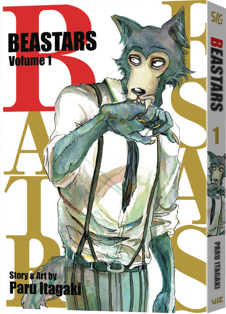Beastars Graphic Novel Volume 1 - Manga Comic Book Series by Paru Itagaki | Teen & Adult Anime Collection | Perfect for Manga Lovers & Anime Fans