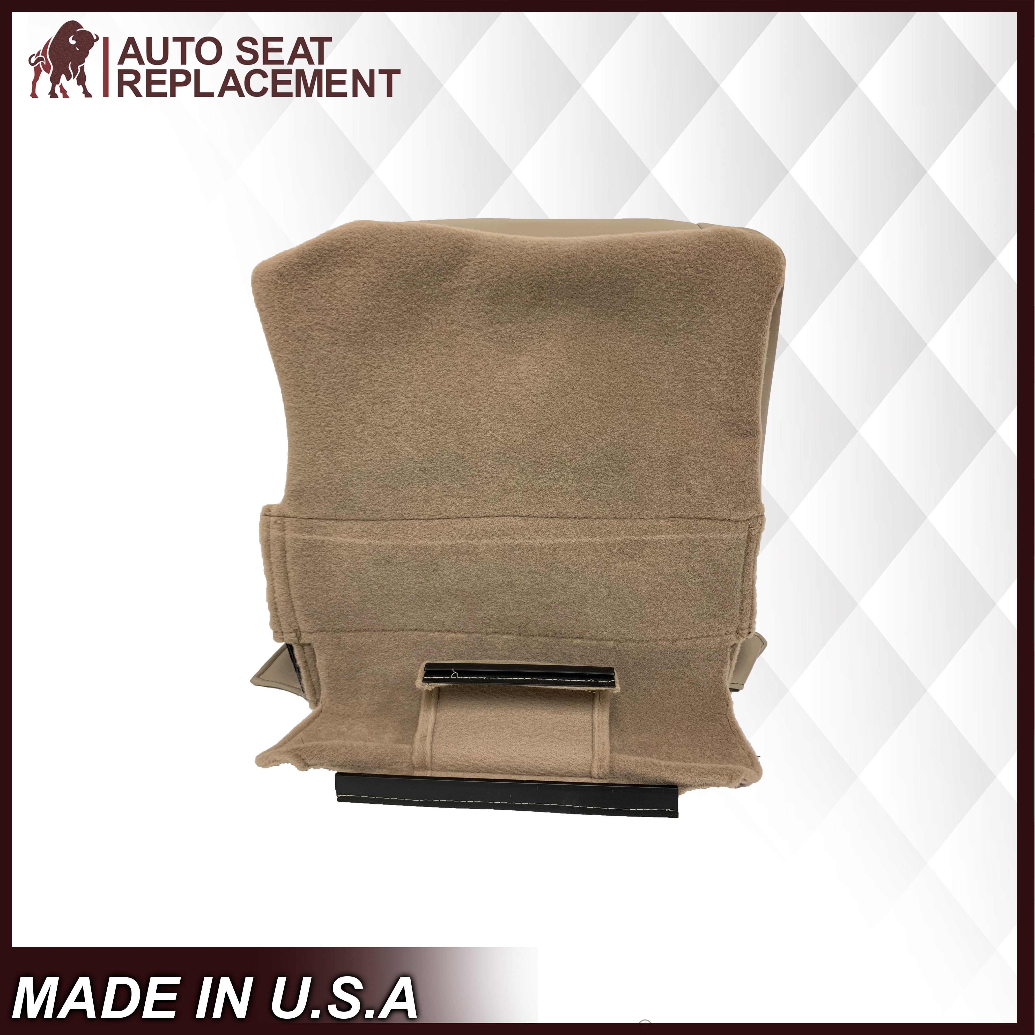 2002-2005 Ford Excursion Limited Second Row Tan Leather Seat Cover - Custom Fit, Durable Protection for SUV Back Seats - Perfect for Family Road Trips & Outdoor Adventures