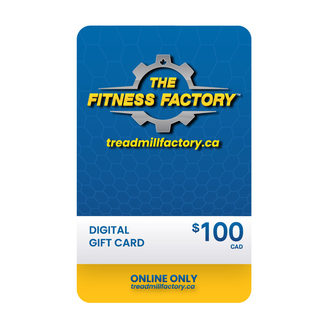 Treadmill Factory Gift Card - Perfect for Fitness Enthusiasts, Gym Lovers & Home Workouts - Ideal for Birthdays, Holidays & Special Occasions