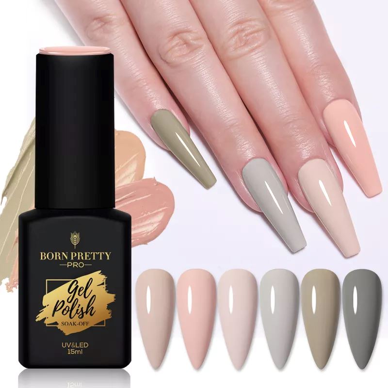 Born Pretty TruButy Series Gel Nail Polish - Long Lasting, High Gloss, 20 Vibrant Colors for Salon & DIY Manicures at Home