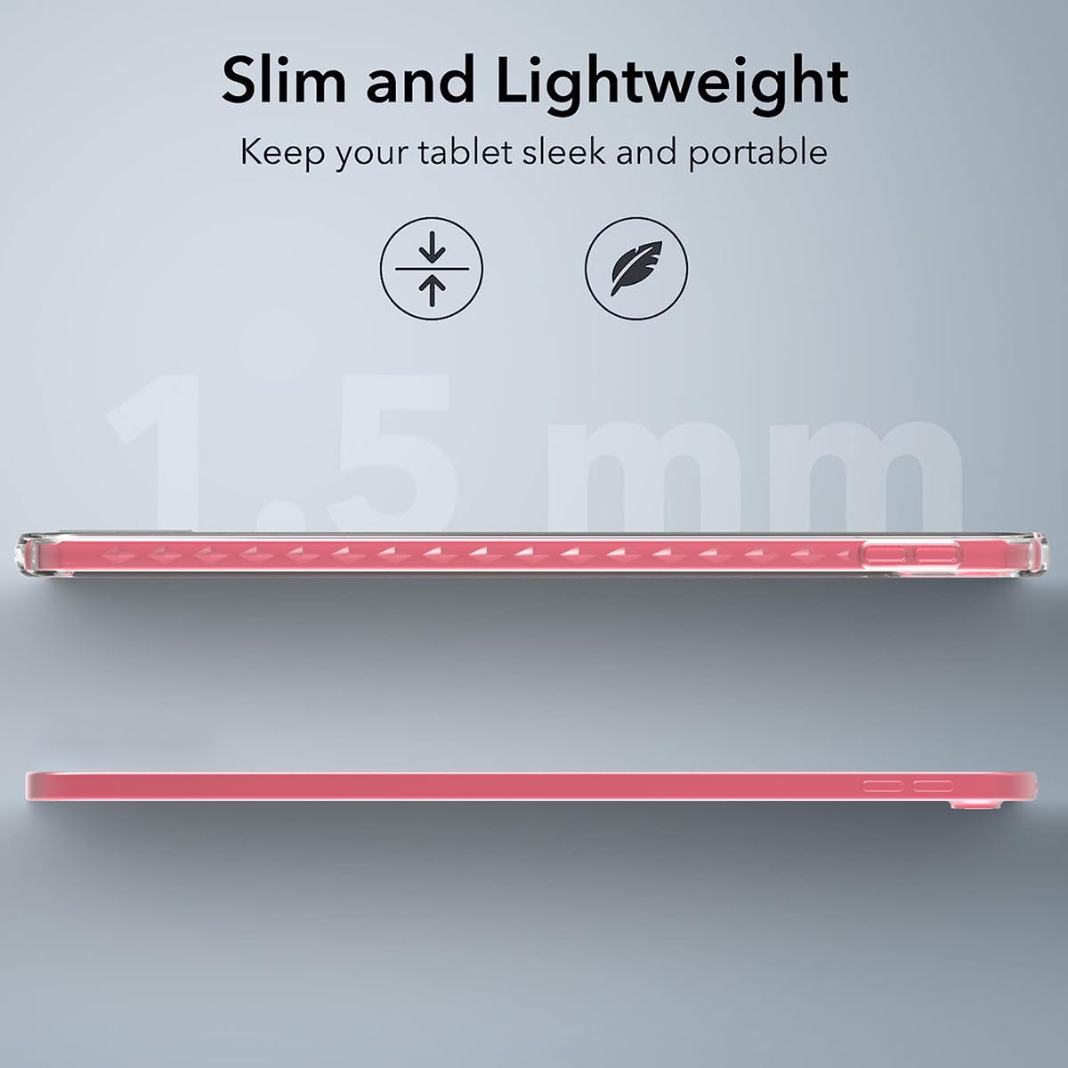 Premium Clear Shockproof Case for iPad 11th Gen 2025 (11-inch) & iPad 10th Gen 2022 (10.9-inch) | Ultra Slim Lightweight Soft Shell | Anti-Yellowing Design | Compatible with Apple Pencil Pro & USB-C Pencil | Perfect for Work, School & Travel Protection