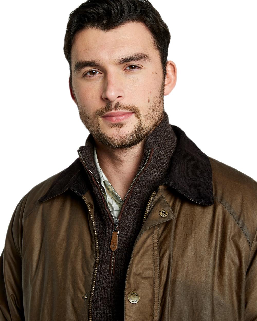 Dubarry Brunswick Wax Jacket - Waterproof & Breathable Outdoor Coat for Men | Perfect for Hiking, Fishing & Countryside Adventures