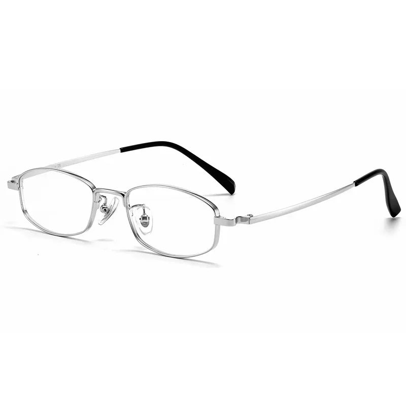 Aror Women's Full Rim Small Oval Square Titanium Eyeglasses Frame - Lightweight Durable Titanium Glasses for Women, Fashionable Square Eyewear for Work, Reading & Everyday Use