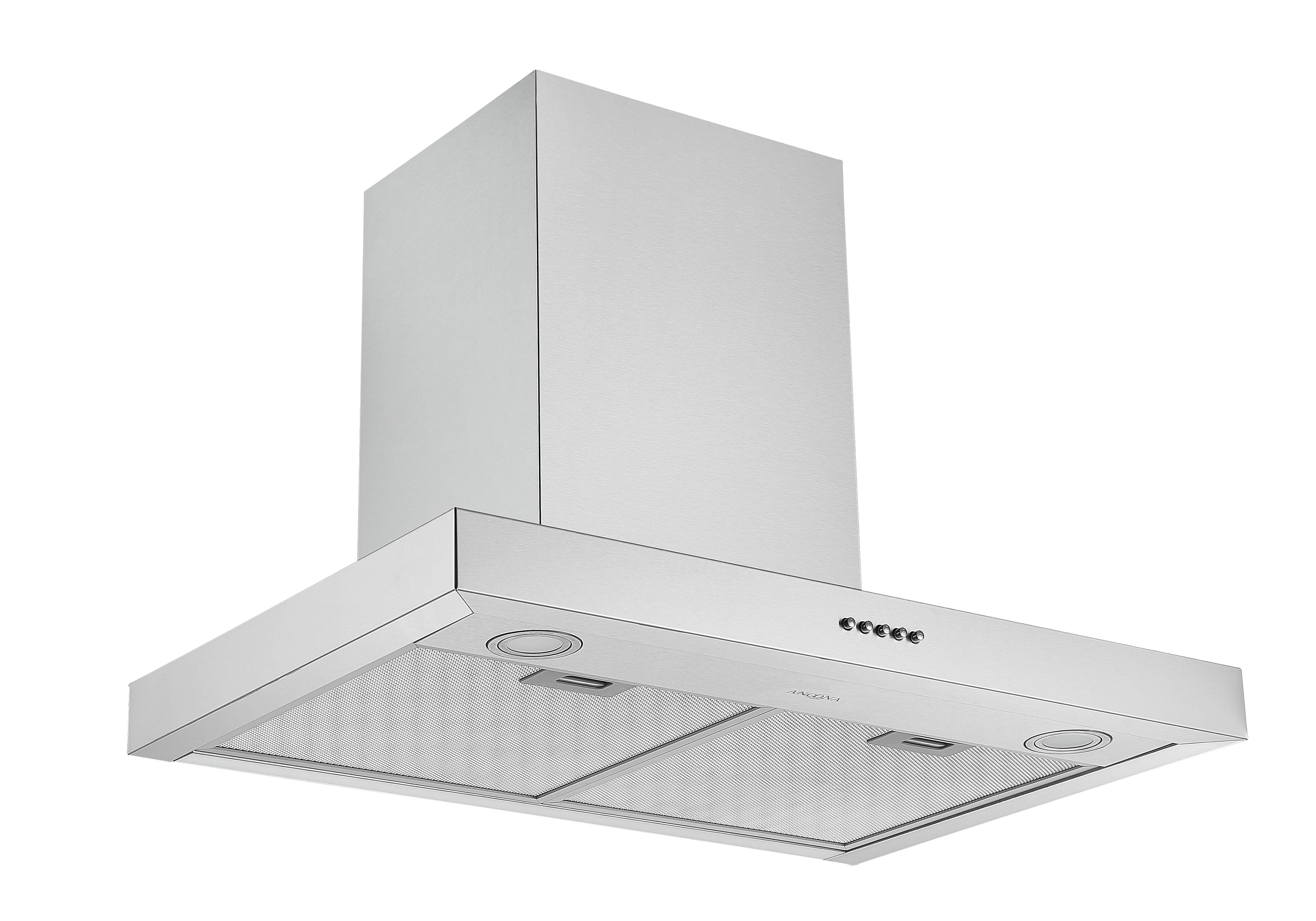 30 Inch Stainless Steel Convertible Wall Mount Range Hood - Powerful Kitchen Ventilation for Cooking, Grilling & Baking | Modern & Durable Design