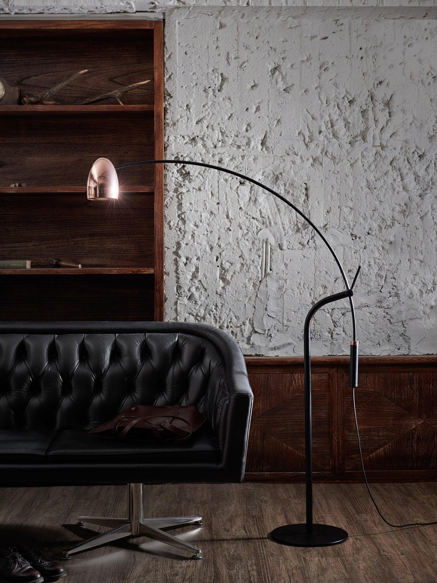 Hercules Floor Lamp - Modern LED Standing Light for Living Room, Bedroom & Office - Adjustable Brightness & Energy Efficient