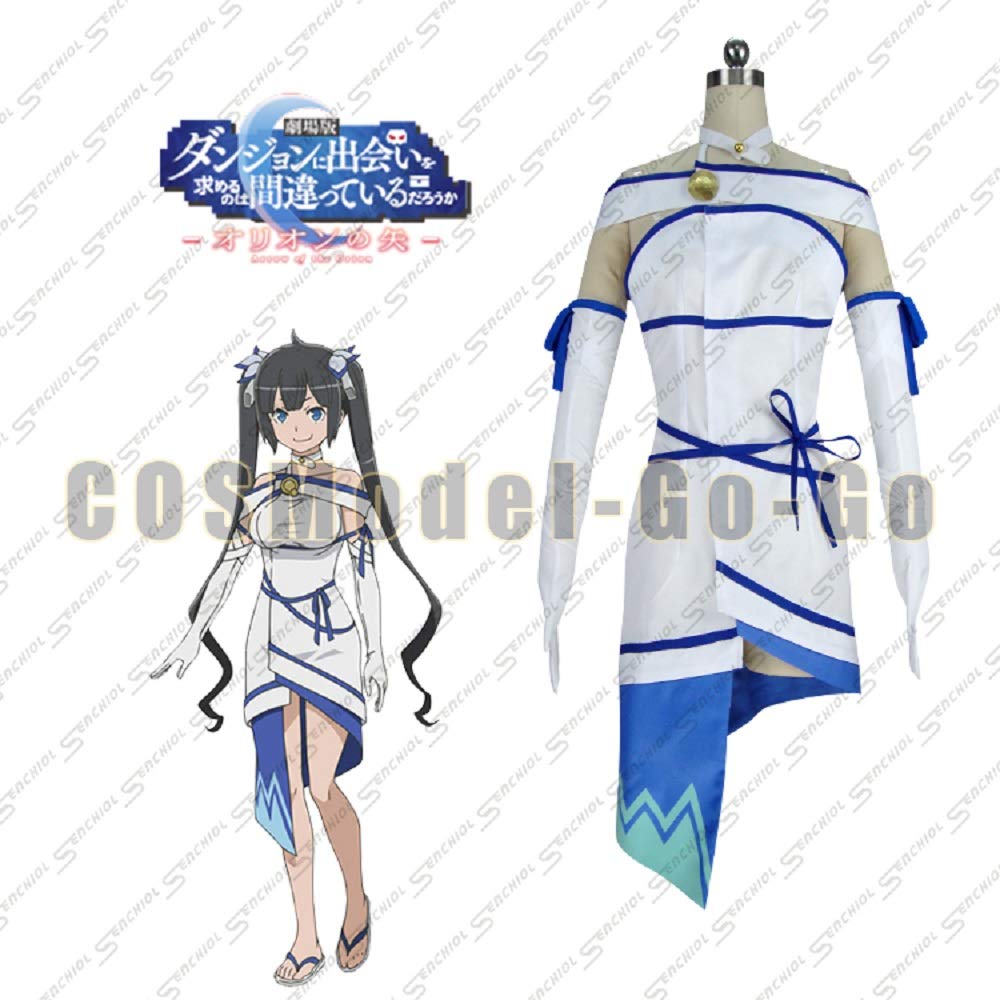 Dungeon & Hestia Cosplay Costume - Anime DanMachi Outfit for Halloween, Comic Con & Cosplay Events | Perfect for Fans of Is It Wrong to Try to Pick Up Girls in a Dungeon