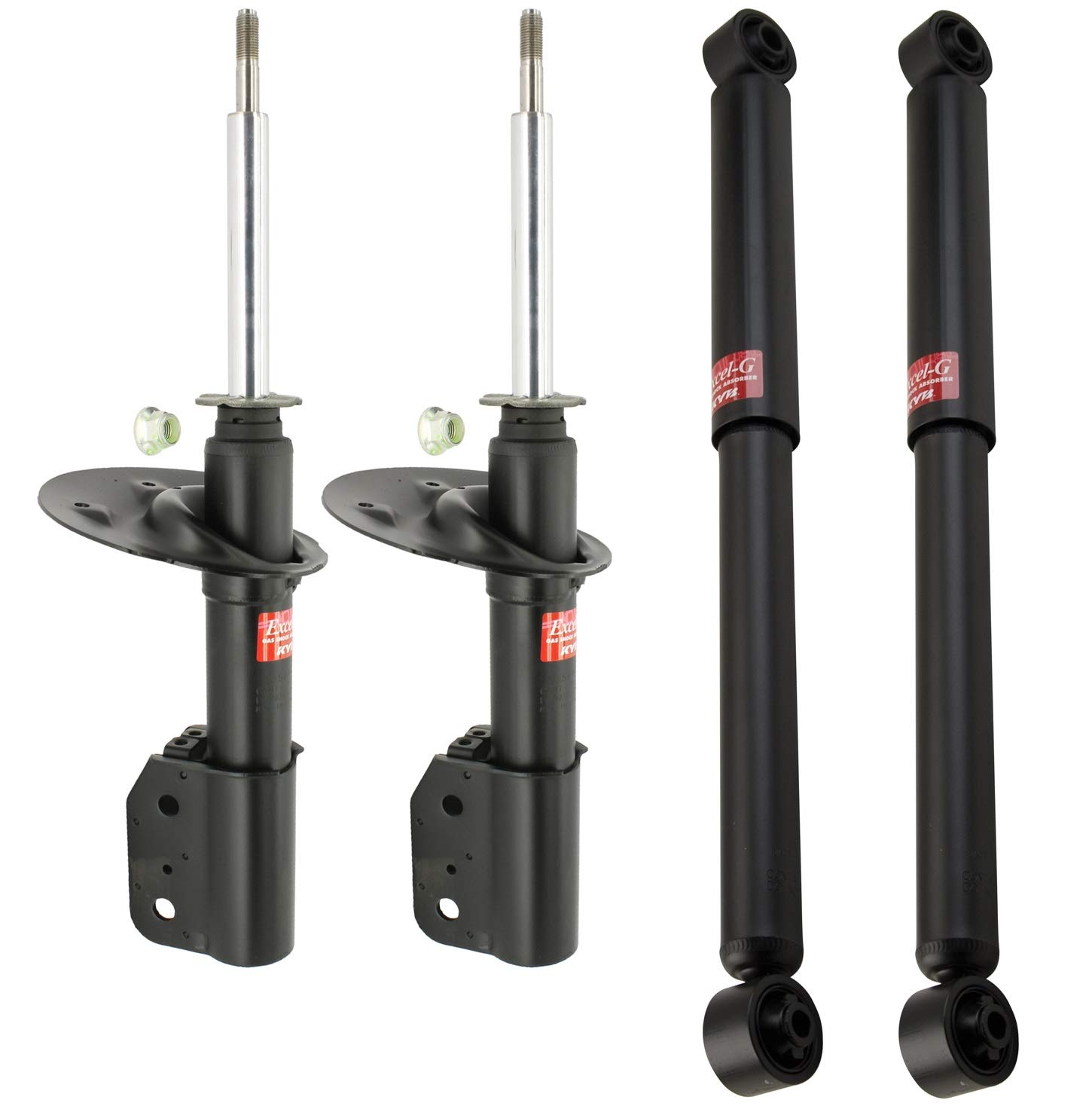 Premium Front Suspension Struts & Rear Shock Absorbers Kit for Pontiac Aztek - Complete Replacement Set - Smooth Ride & Enhanced Handling - Perfect for Off-Roading, Daily Commuting & Long Road Trips