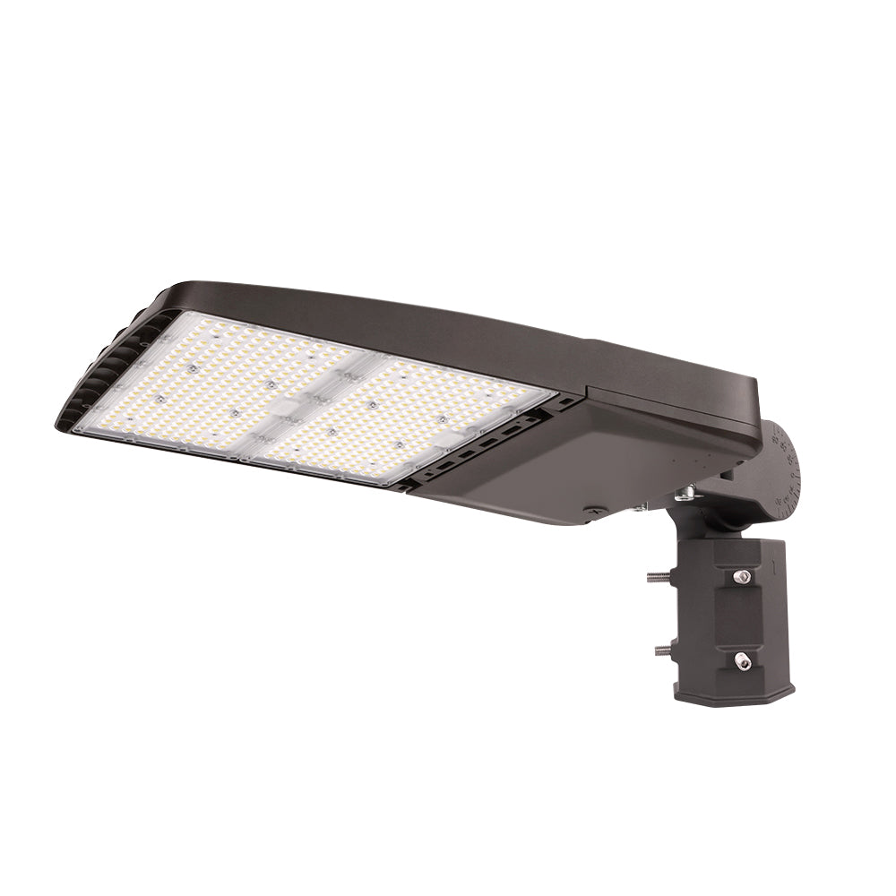 Konlite Vela LED Parking Lot Light 310W 270-480V 46,800 Lumens Type III 5000K 1000W Equivalent - Durable Outdoor Lighting for Commercial Parking Lots, Warehouses & Industrial Areas