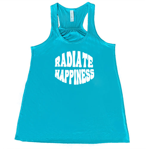 Radiate Happiness T-Shirt - Positive Vibes Graphic Tee for Men & Women - Perfect for Casual Wear, Gifts, and Everyday Inspiration
