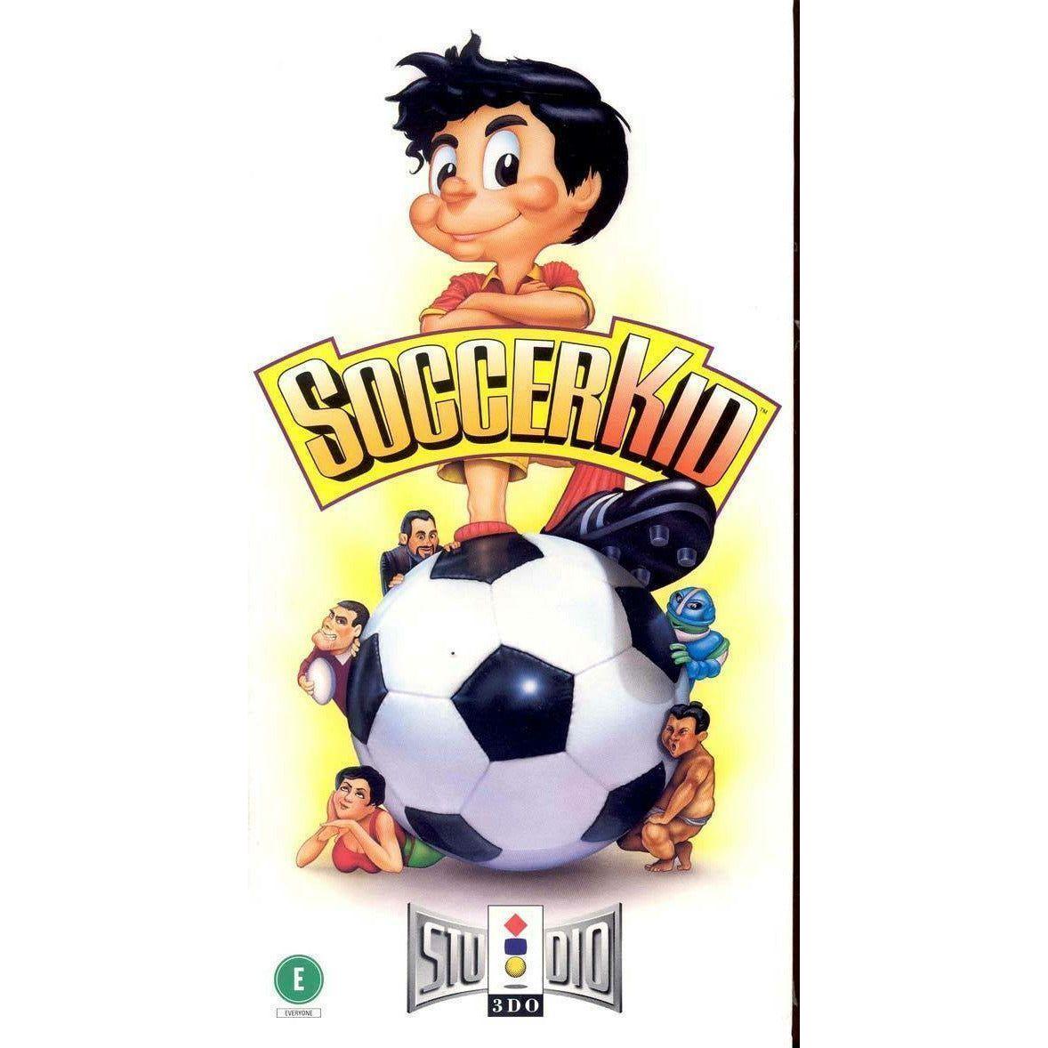 3DO Soccer Kid - Classic 90s Soccer Video Game for Retro Gaming Enthusiasts | Perfect for Nostalgic Gaming Nights & Vintage Console Collectors