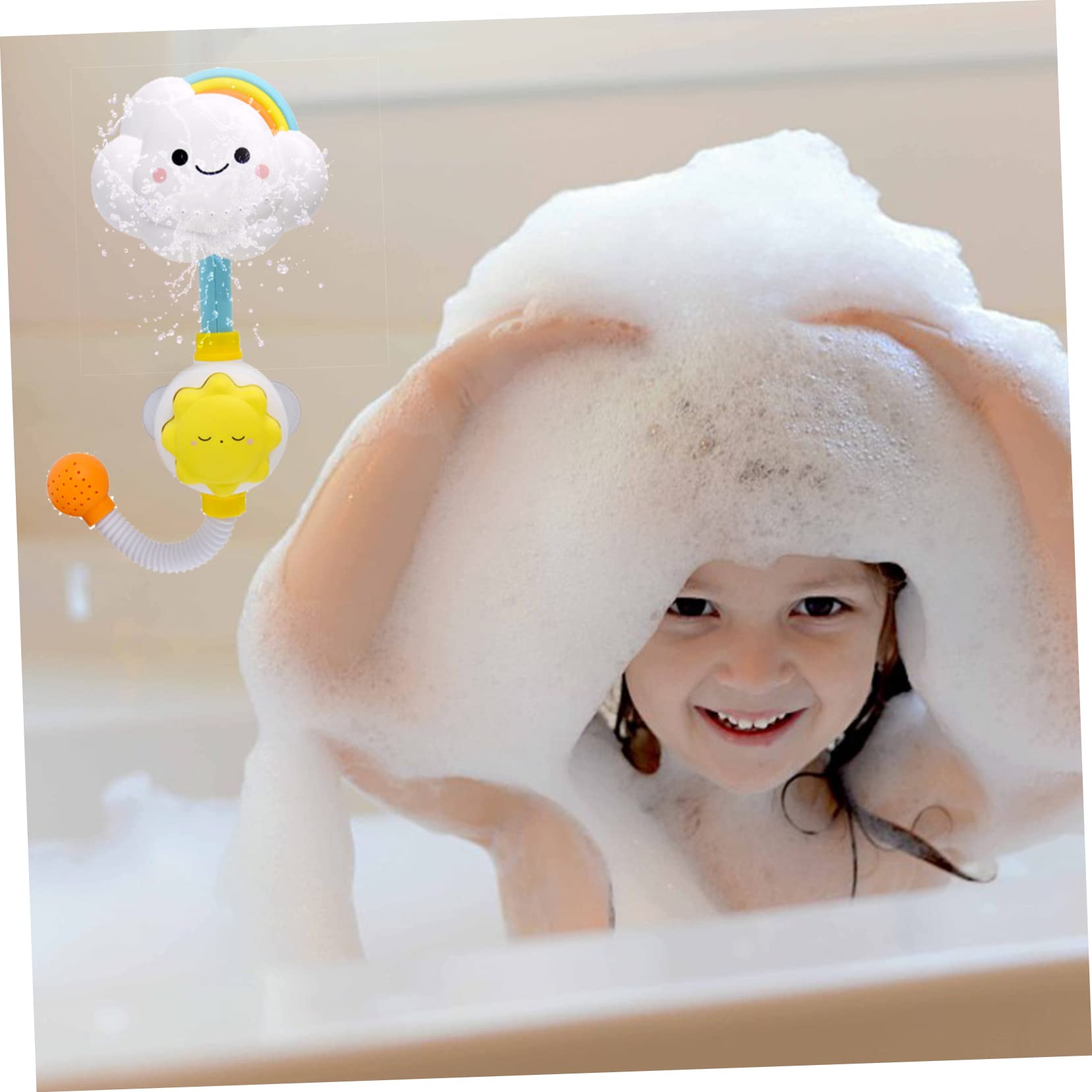 UPKOCH 3-Piece Bath Toys Set - Water Sprinkler, Squirt & Spray Toys for Kids - Fun Pool, Beach & Bathtub Playtime - Perfect for Outdoor Water Games & Toddler Bath Time