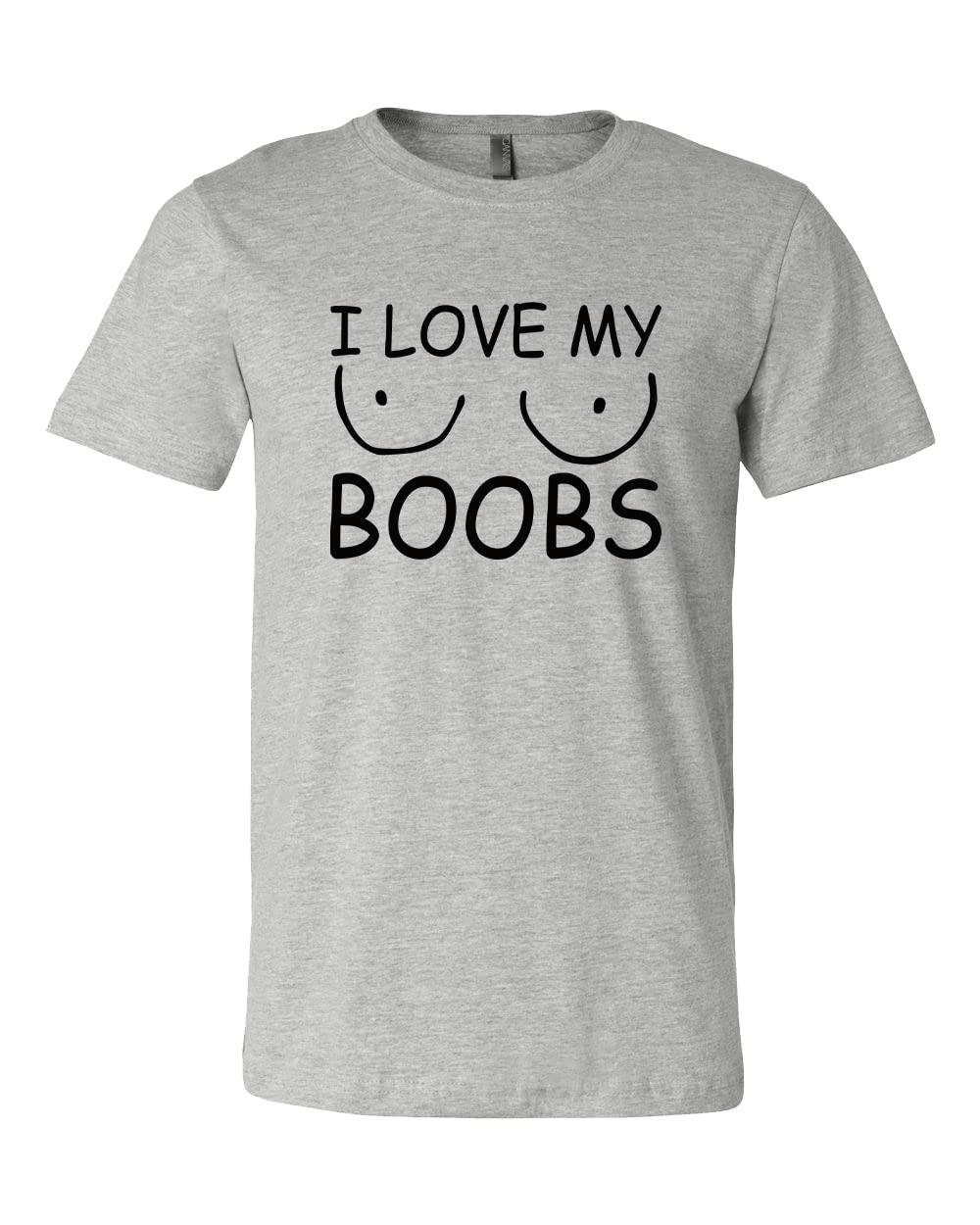 I Love My Boobs Shirt - Funny Feminist T-Shirt with Slogan | Women's Empowerment Tee | Free The Nipple Movement | Perfect Gift for Body Positivity & Women's Rights Supporters | Great for Protests, Casual Wear & Feminist Events
