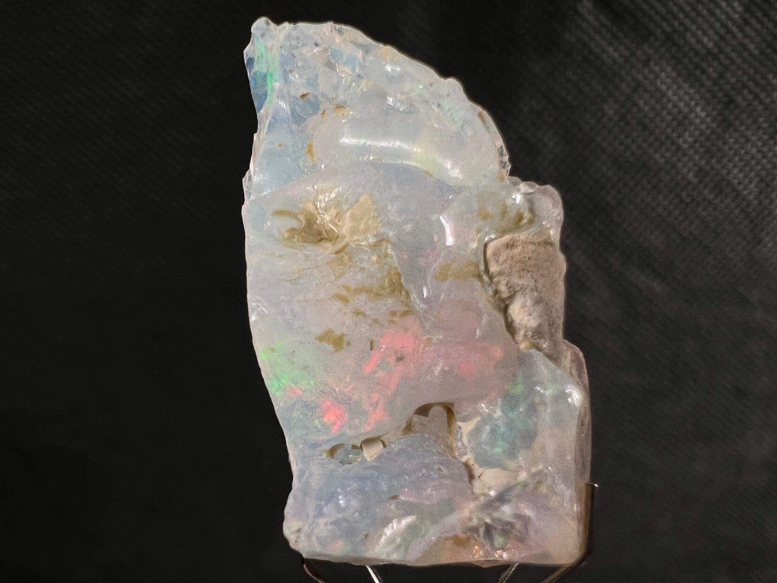 Premium 4A+ Welo Opal Raw Crystal - Natural October Birthstone for Jewelry Making, Cutting Grade Gemstone, 50658 - Perfect for Healing, Meditation & Unique Handcrafted Designs