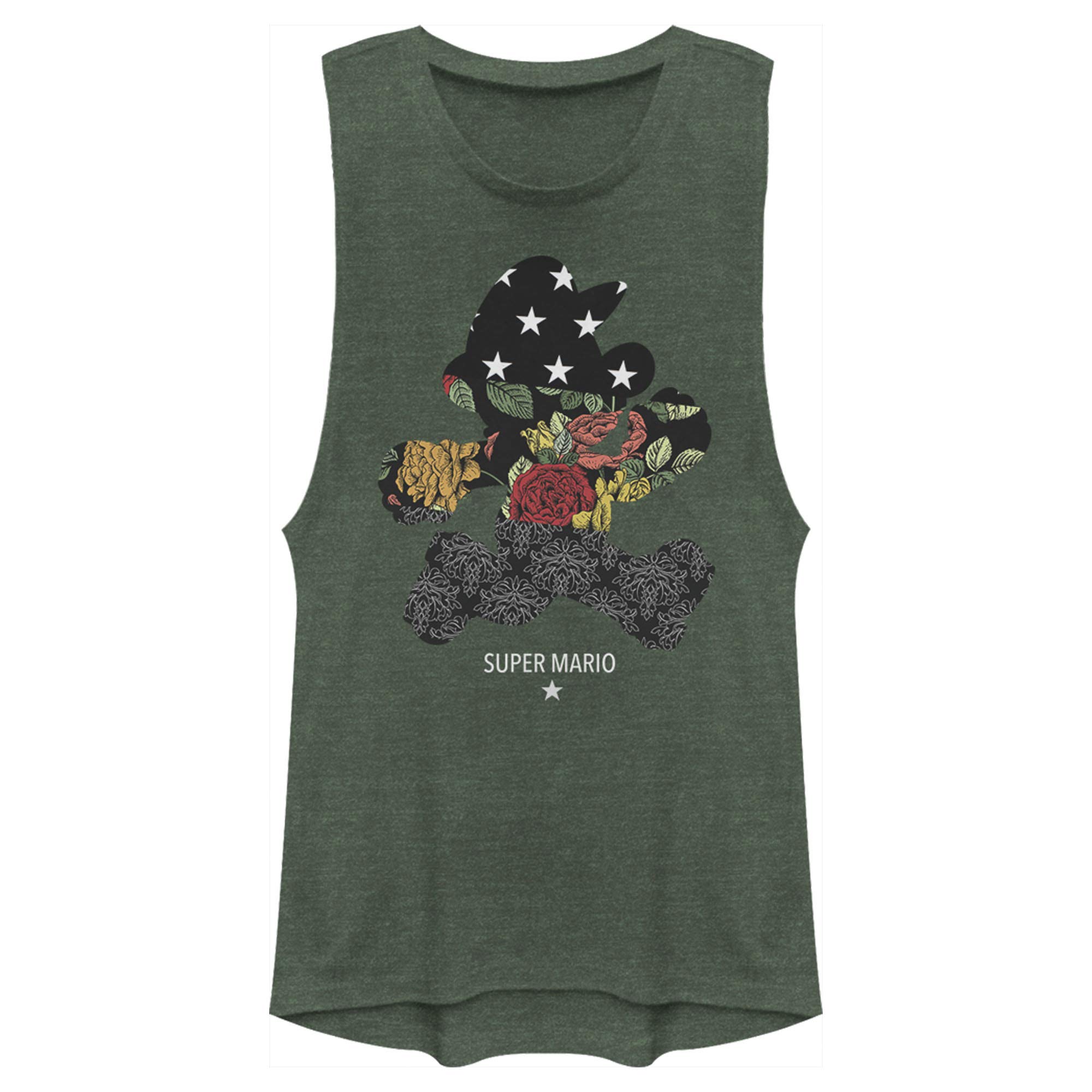 Nintendo Dark Cut Women's Muscle Tank - Gaming & Casual Wear