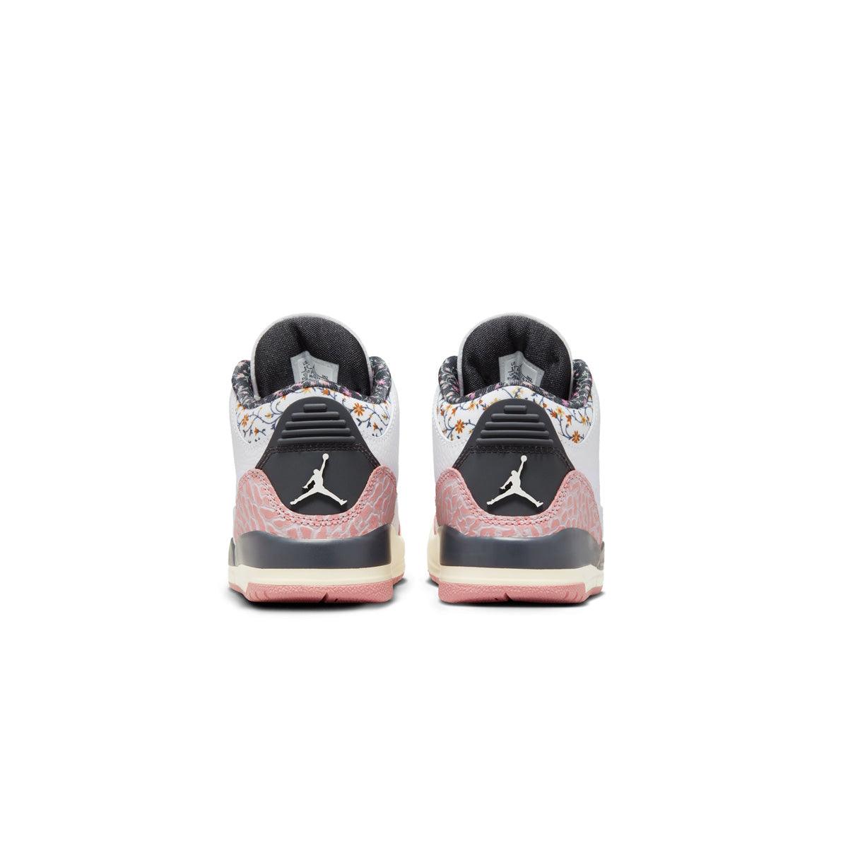 Air Jordan 3 Retro 'Red Stardust' Kids Basketball Shoes - Stylish Sneakers for Boys & Girls - Perfect for School, Sports & Casual Wear