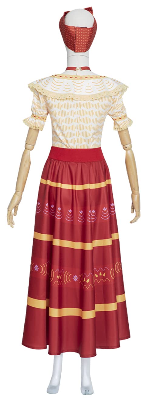 Women's Dolores Costume Set - Adult Princess Dress with Top, Skirt & Headband for Halloween, Cosplay & Themed Parties | Perfect for Disney Fans & Costume Events
