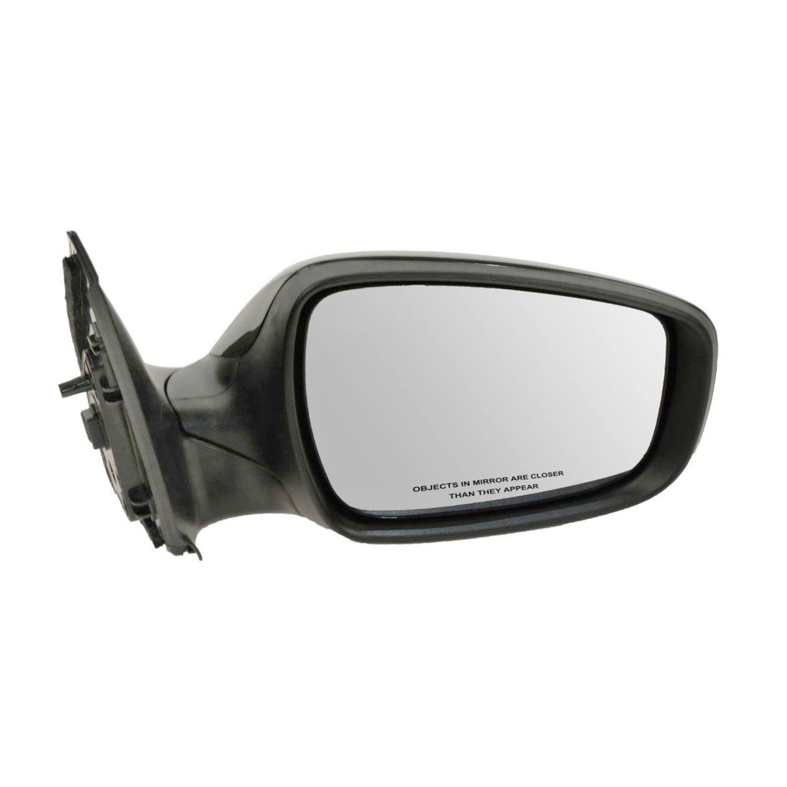 Right Side Passenger Mirror Replacement for 2012-2017 Hyundai Accent - Non-Heated with Smooth Cover (Part #HY1321180) | Perfect for Daily Commuting, Parking Assistance & Safe Lane Changes
