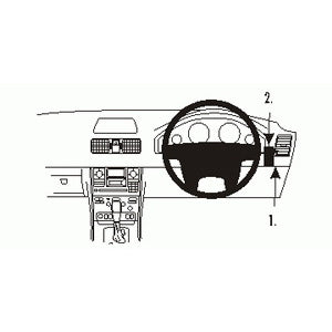 Volvo XC90 (2002-2014) No-Drill Right Hand Dashboard Mount - Secure Phone & GPS Holder for Easy Navigation & Hands-Free Driving