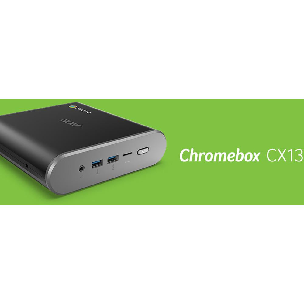 Acer Chromebox Ci3 Mini PC with Intel Core i3, 8GB RAM, 64GB SSD, Chrome OS - Perfect for Home Office, Digital Signage & Education Use