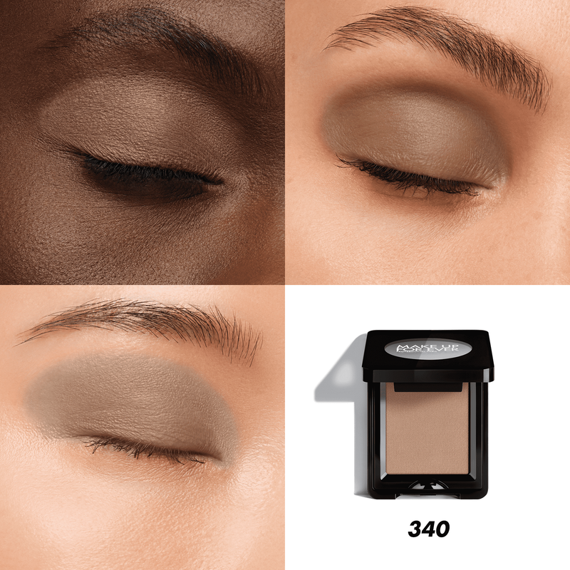 340 Adventurous Khaki Artist Eyeshadow Palette - Long Lasting Matte & Shimmer Makeup Kit for Professional & Everyday Use | Perfect for Daytime Office Look & Nighttime Party Glam