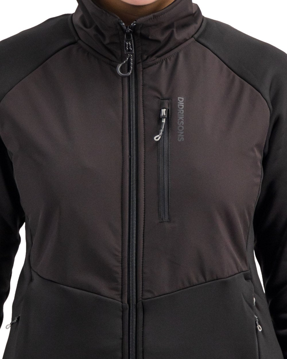 Didriksons Women's Mistral Full Zip Sweater - Waterproof Windproof Fleece Jacket for Outdoor Hiking & Winter Activities