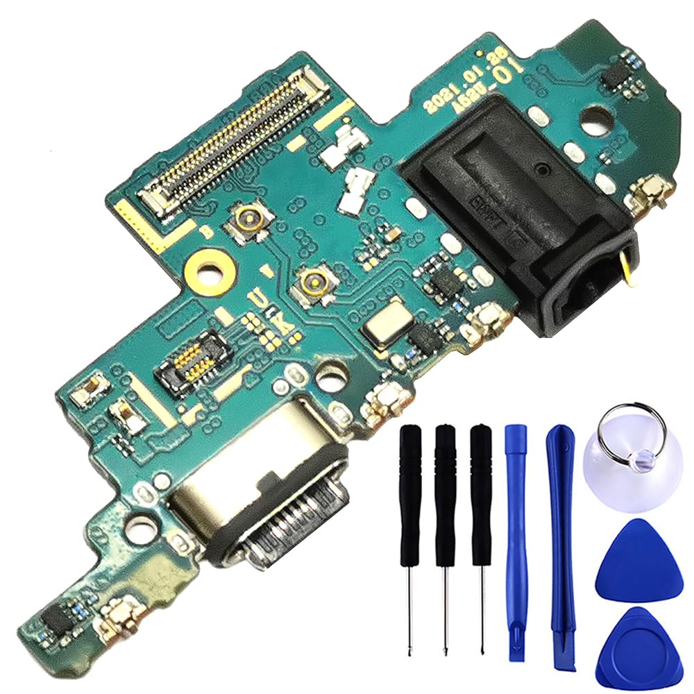 Samsung Galaxy A52 5G USB Type C Charging Port Flex Cable Replacement for SM-A526U - Repair Dock Board Connector with Tools | Compatible with Samsung A52 5G A526U1 | Perfect for DIY Phone Repairs & Charging Port Replacement