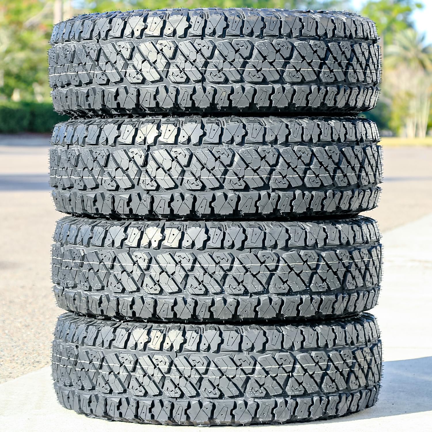 LT225/75R16 E RANGER A/TR All-Terrain Tire - 10 Ply Load Range E - Durable Off-Road & Highway Use - Perfect for Trucks, SUVs & Commercial Vehicles