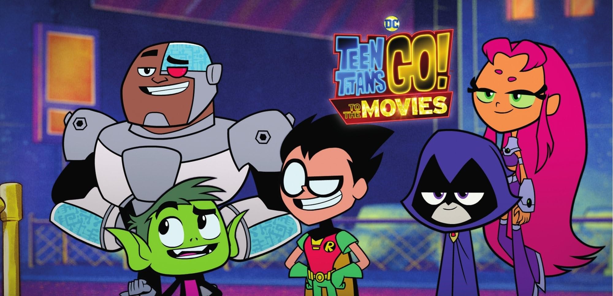 Teen Titans Go! to the Movies [Blu-ray + DVD + Digital HD] - Action-Packed Superhero Adventure for Kids & Families - Perfect for Movie Nights & Birthday Gifts