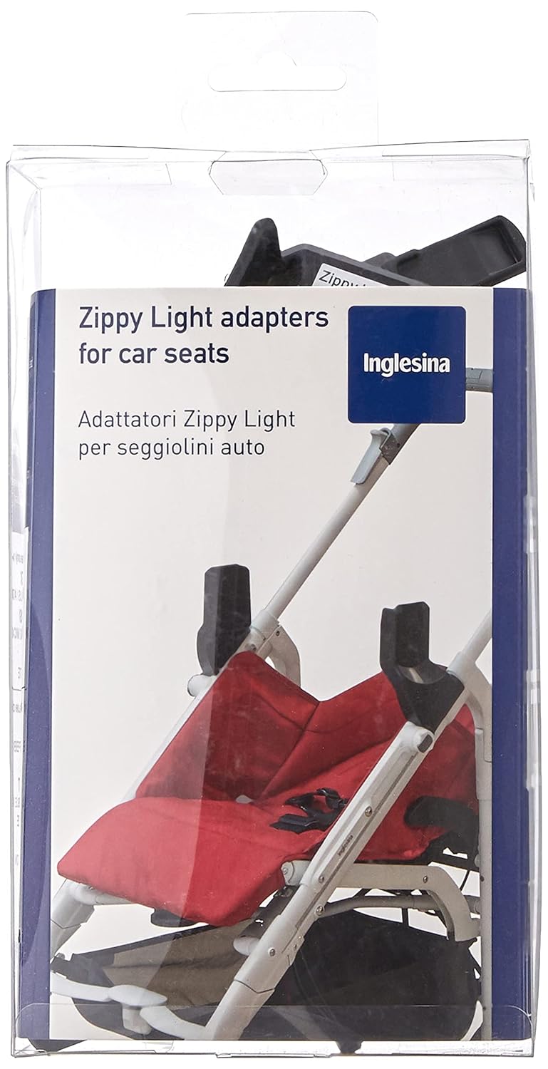 Inglesina Zippy Light Stroller Car Seat Adapter - Universal Fit for Infant Car Seats - Perfect for Travel, Shopping & Everyday Use