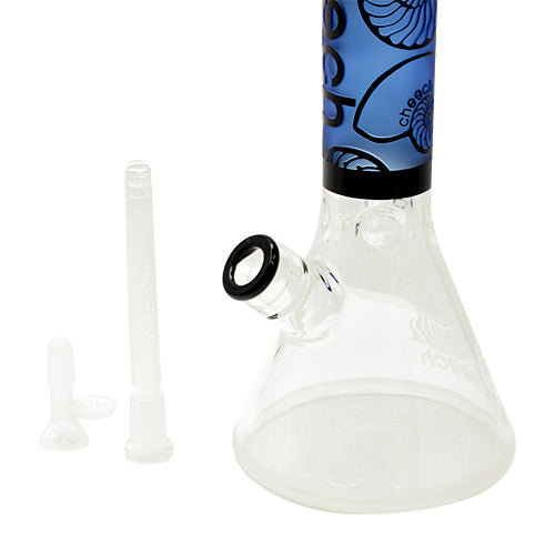 Premium Glass Seashell Bong with Ice Catcher - 12 Inch Water Pipe for Smooth Smoking | Cheech Brand Handmade Bong for Herbal Use, Perfect for Beach Parties & Relaxation Sessions
