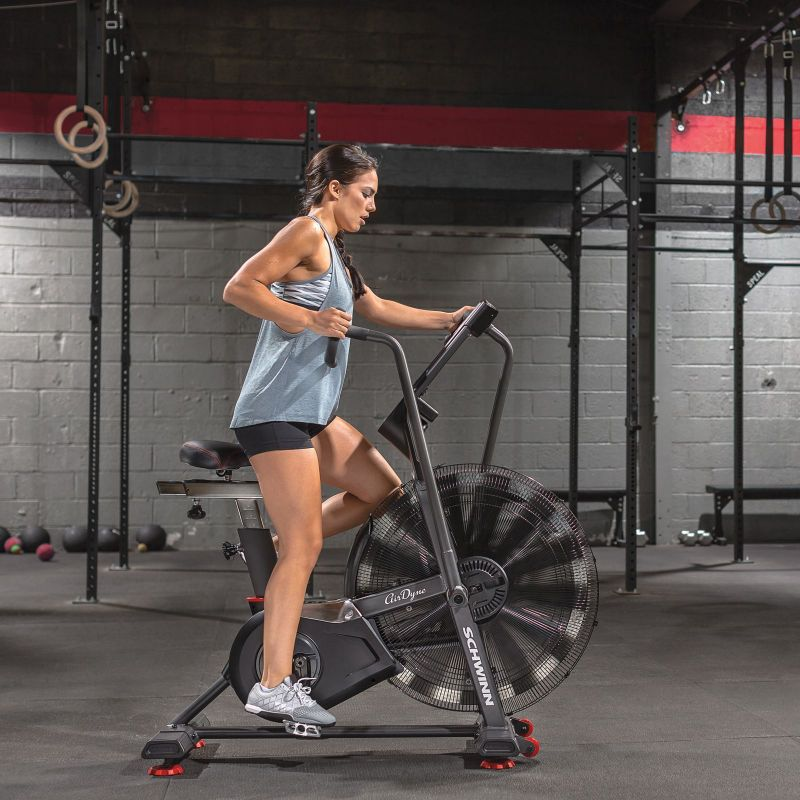 Schwinn Airdyne AD8 100475 Air Bike - Heavy Duty Exercise Bike for Home Gym, Cardio & Full Body Workout | Perfect for Indoor Cycling, HIIT Training & Weight Loss