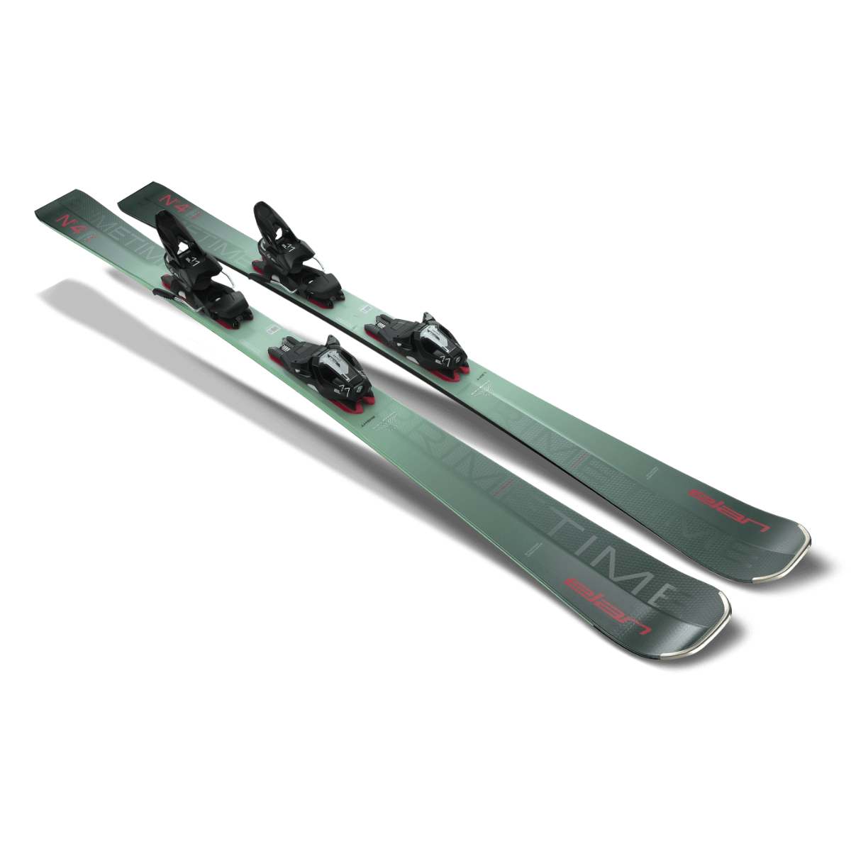 Elan PRIMETIME N°4+ W PS Ski with ELX11.0 DB331623 Binding 2025 - Perfect for Alpine Skiing and Mountain Adventures