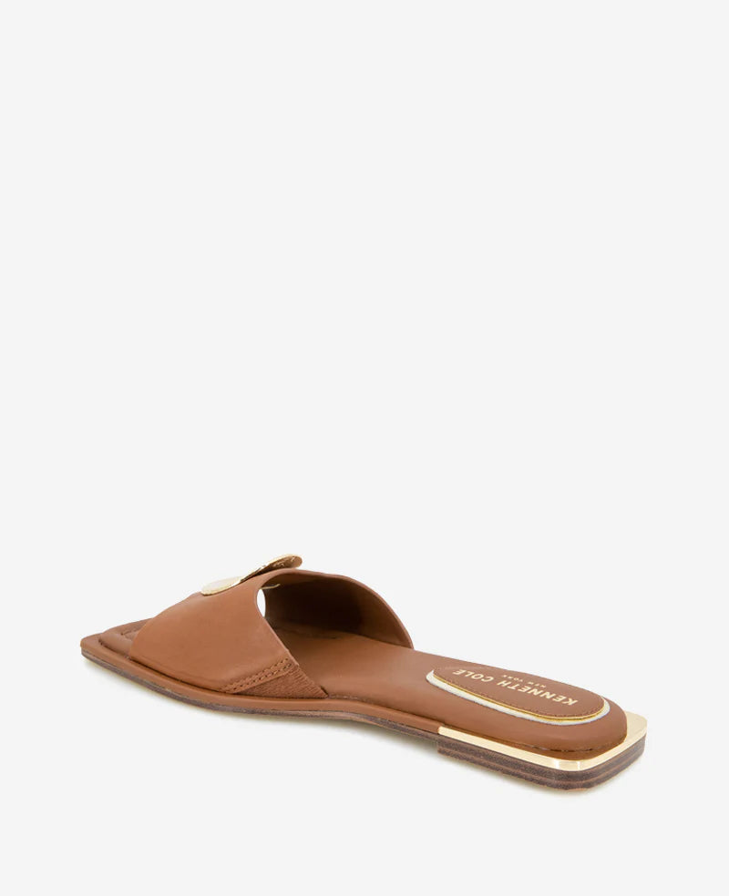 Kenneth Cole Asher Tan Women's Loafers - Comfortable Slip-On Shoes for Work, Office & Casual Wear