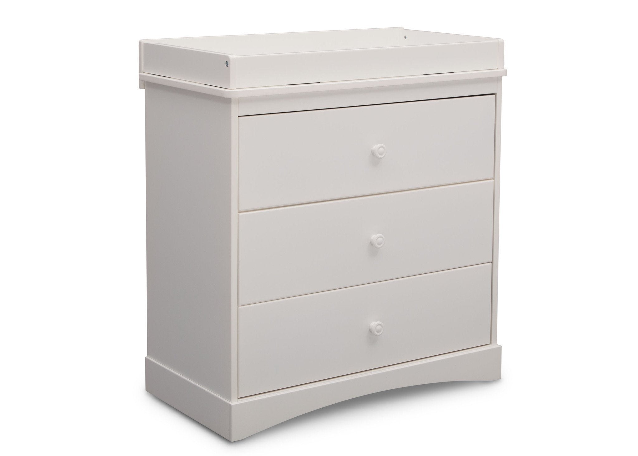 Sutton 3-Drawer Baby Dresser with Changing Table Top - Nursery Storage Solution for Diapers, Clothes & Essentials